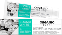 Сертифицированная органическая зубная паста  ZOOM 3 WHITE  безопасное отбеливание, 100 г