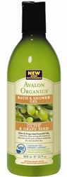 Гель для душа Олива и виноградная косточка - Olive and grape seed bath and shower gel, 355 мл