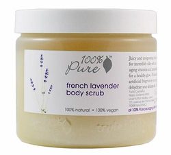 Натуральный скраб для тела Французская лаванда - Organic French Lavender, 443 мл