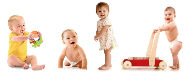 Развитие ребенка в первые месяцы жизни