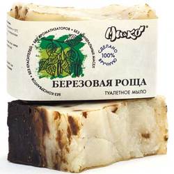 Купить Дегтярное мыло Березовая роща (Лечебное мыло) в Москве