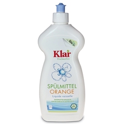 KLAR Средство для ручного мытья посуды апельсиновое, 500 мл
