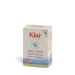 KLAR Твердое мыло на мыльном орехе гипоаллергенное, 100 г