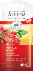 БИО маска для лица Антивозрастная с ягодами Годжи и маслом Амаранта, 8 мл