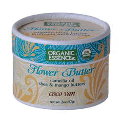 Органический цветочный крем Кокос-Ваниль - Flower Butter - Coconut Vanilla, 57 г