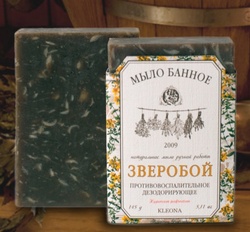 Купить Мыло банное Зверобой противовоспалительное (Лечебное мыло) в Москве