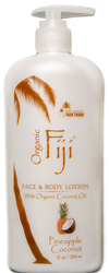 Питательный крем-лосьон для лица и тела. Ананас и Кокос - Coconut Oil Lotion Pineapple Coconut, 354 г