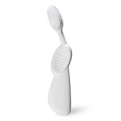 Toothbrush Scuba щетка зубная с резиновой ручкой белая, мягкая для левшей
