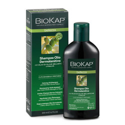Шампунь BioKap масляный успокаивающий для чувствительной кожи головы, 200 мл